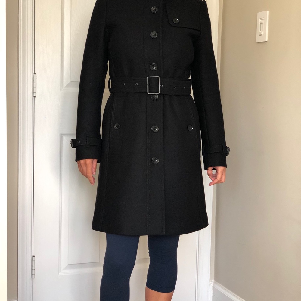 Burberry Brit Rushfield trench coat black size 4